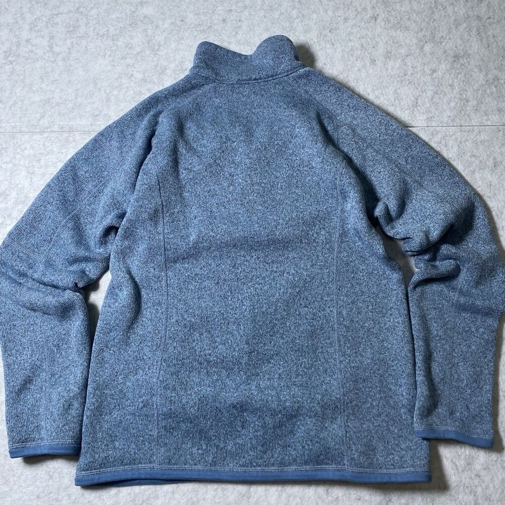 Patagonia Women's Blue Better Sweater 1/4 Zip Fleece Size Med STY25618 Pullover - Picture 9 of 9